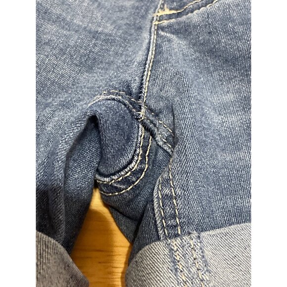 Time And Tru Maternity Denim Shorts With‎ Stretch Waistband Size Small (4-6) - Picture 3 of 11